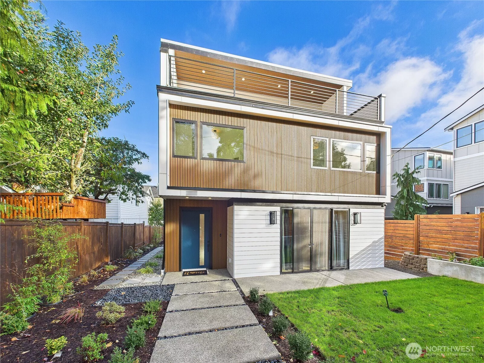 Stunning modern new construction residence