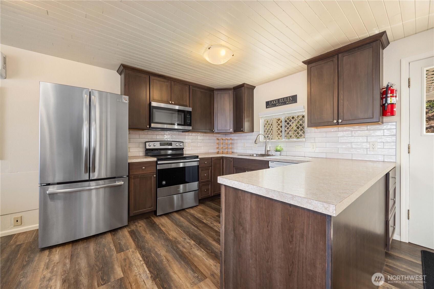 Light bright and open.