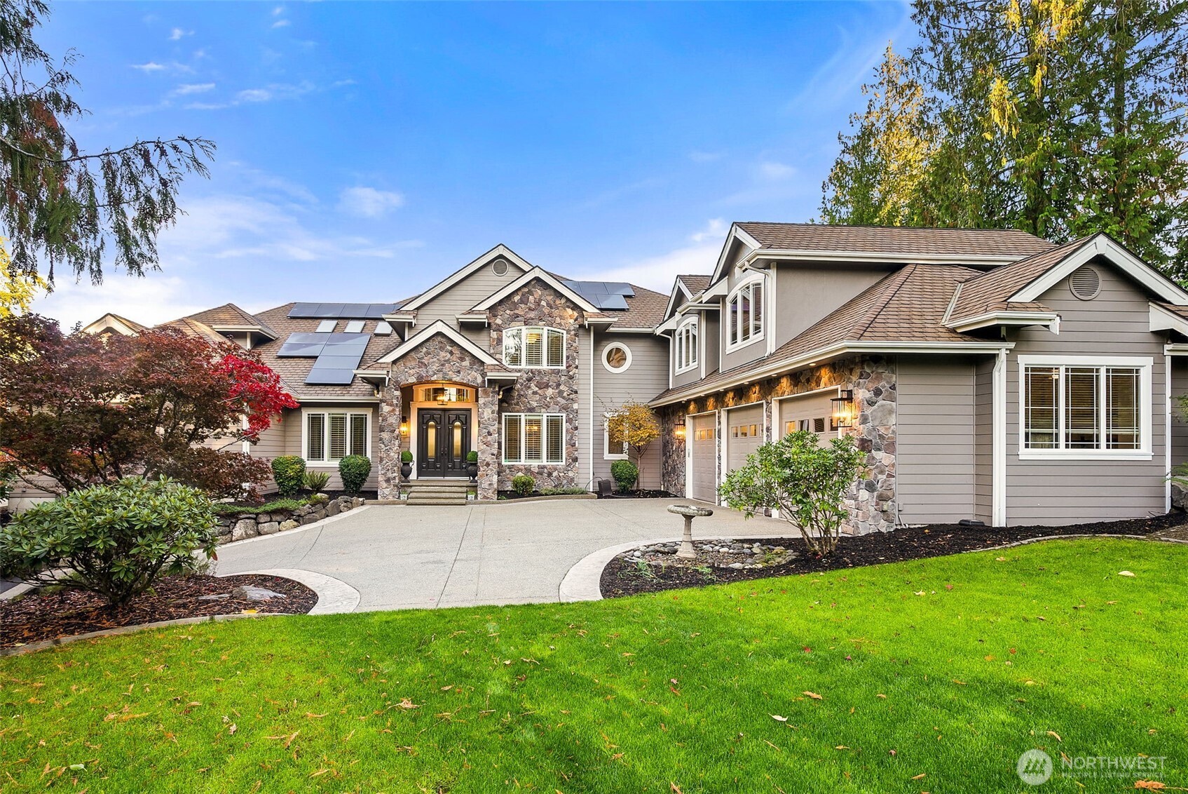 The estate is truly remarkable from every direction.