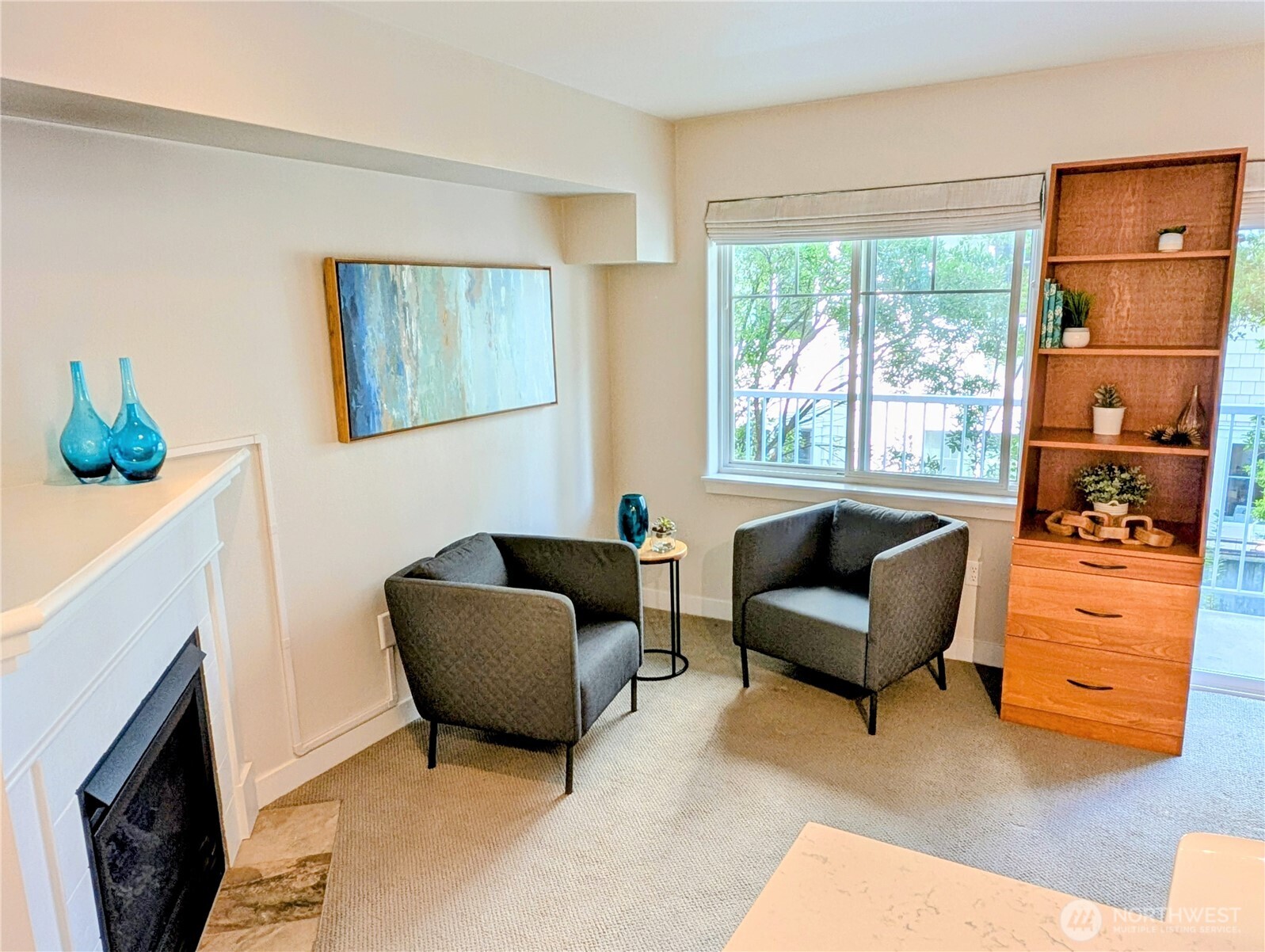 Inside of door to unit.