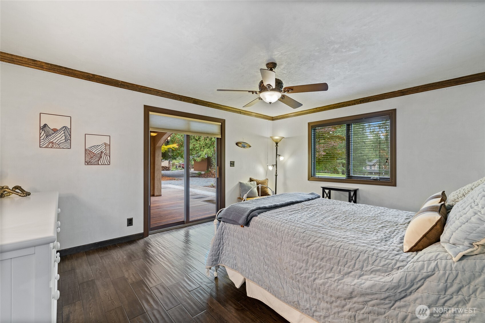 Now for the Upstairs.... Lovely Wide Plank Hickory Floors