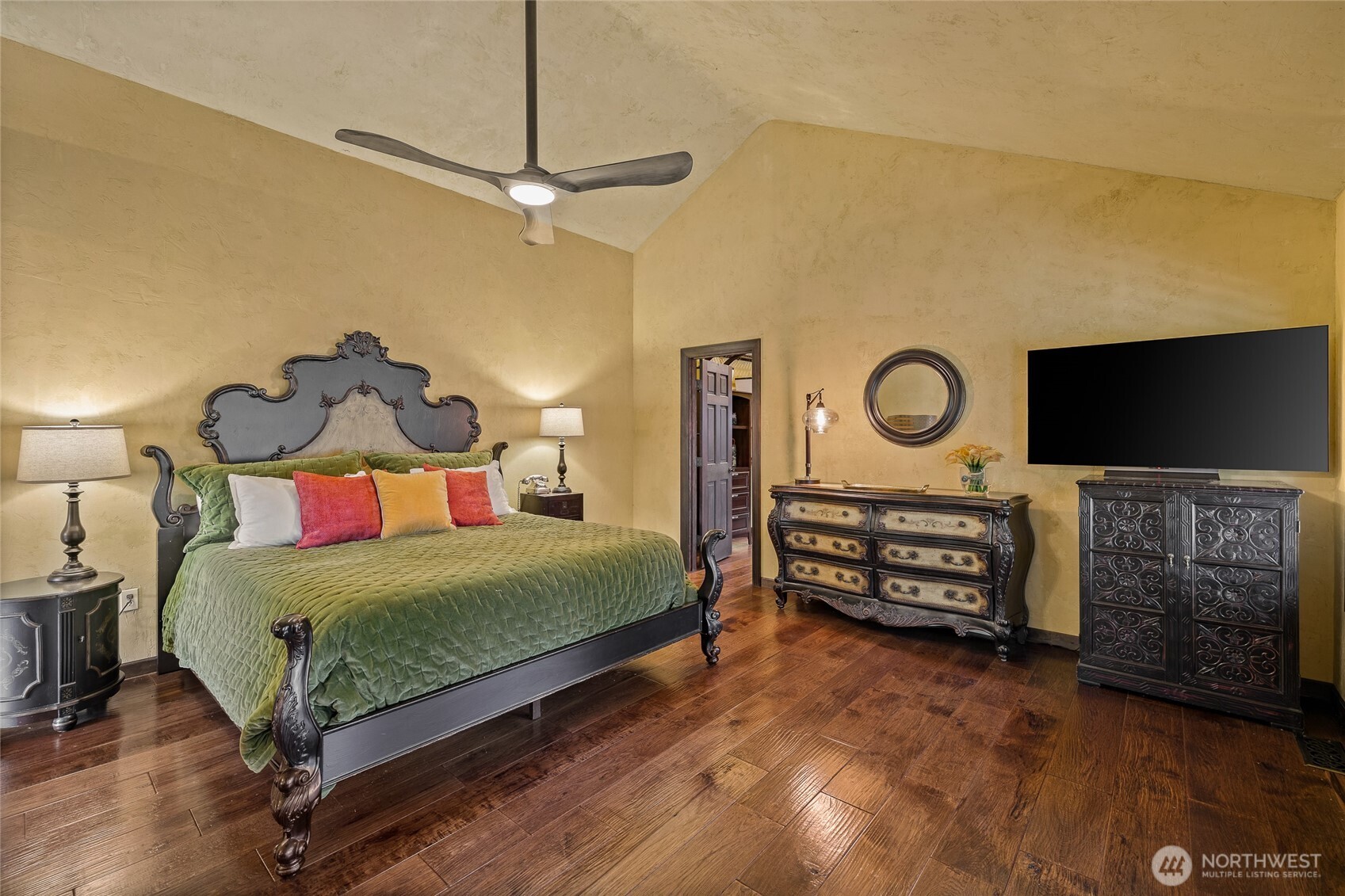 Private Balcony & Wood Windows and Doors; defined by their timeless aesthetic value & natural warmth