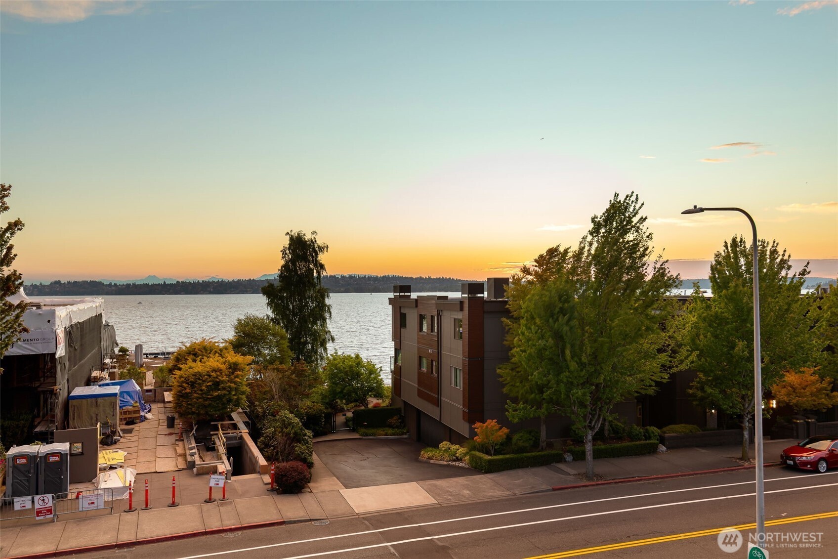 Protected view corridor that cannot be built on.