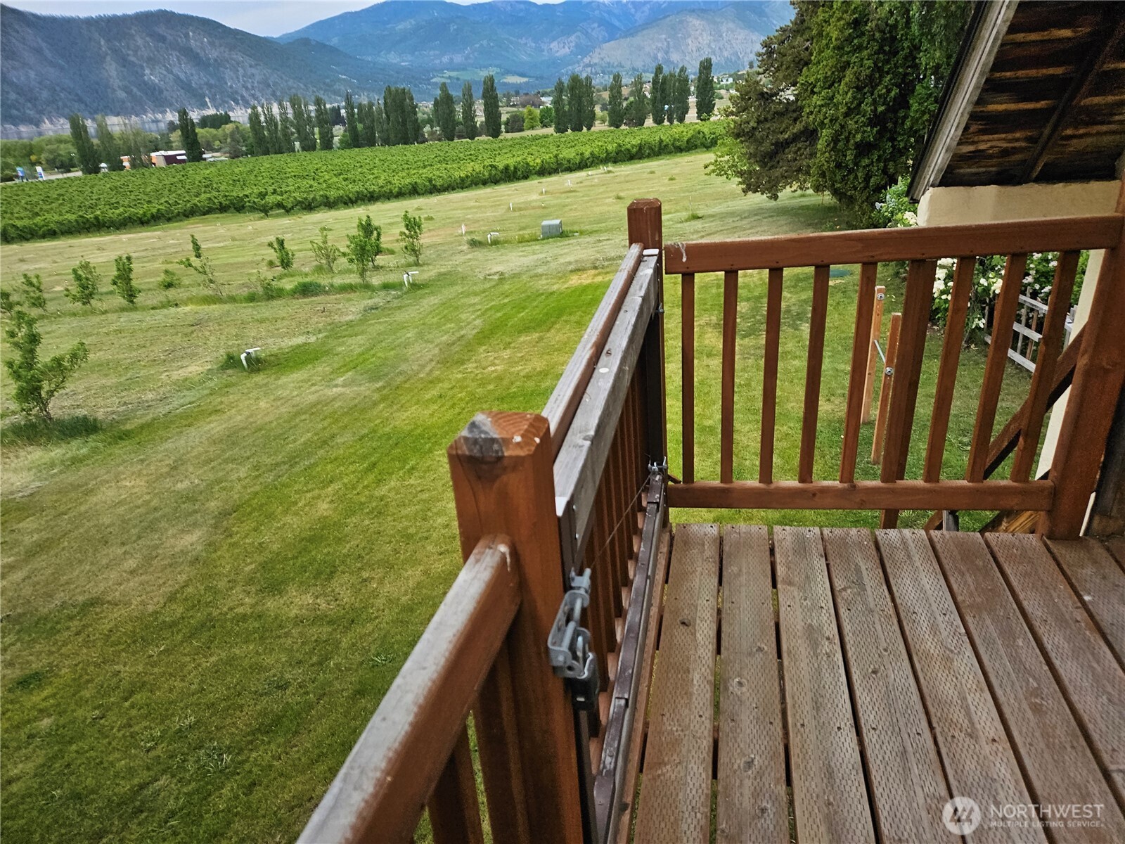 View from room above garage