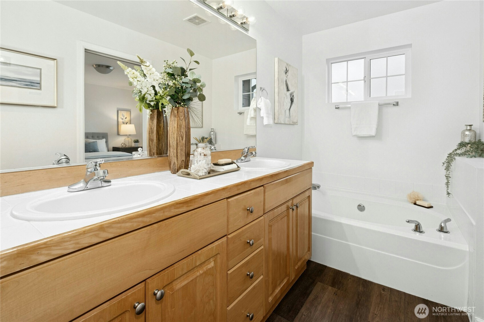 Dual closets in the Primary Bedroom.