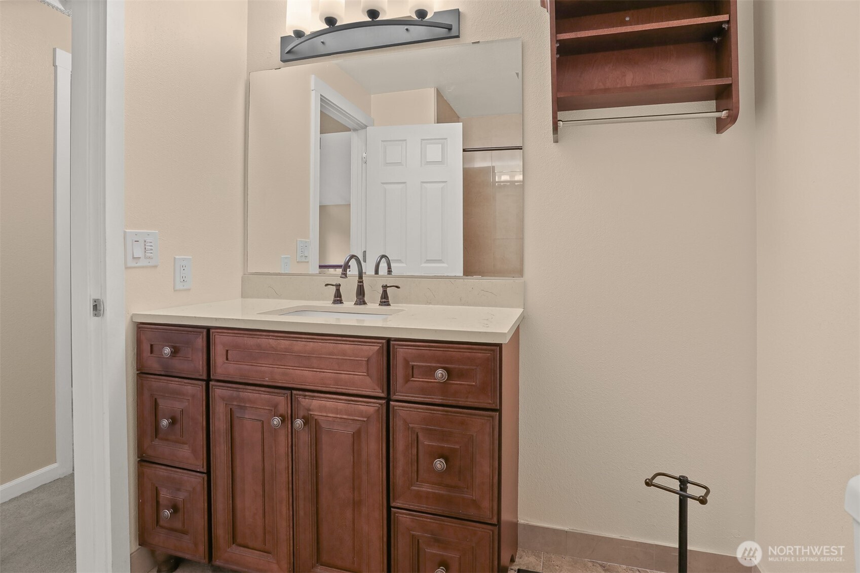 Hall bath on main floor