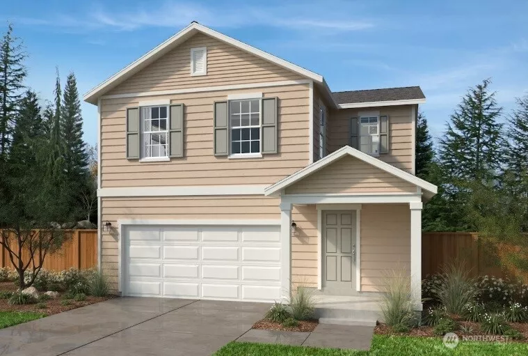 Elevation A, not of actual home