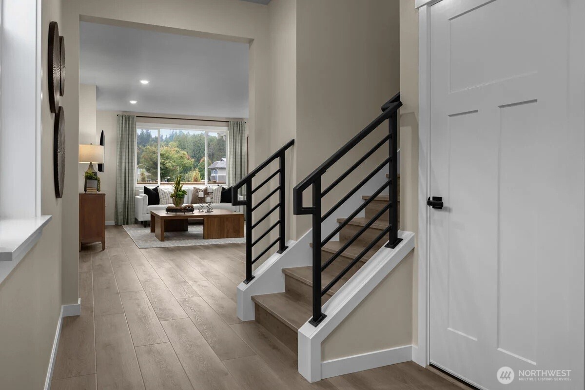 Model home, not of actual home