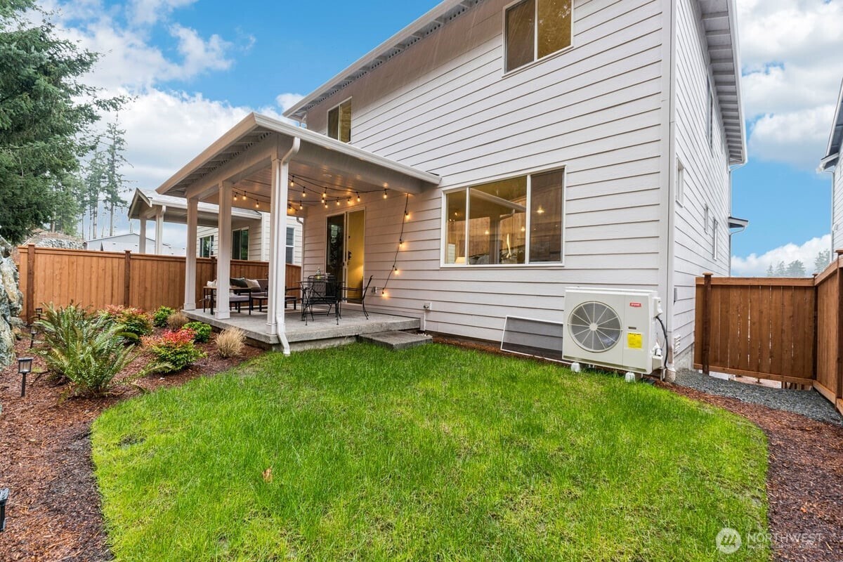 Good backyard fully fenced