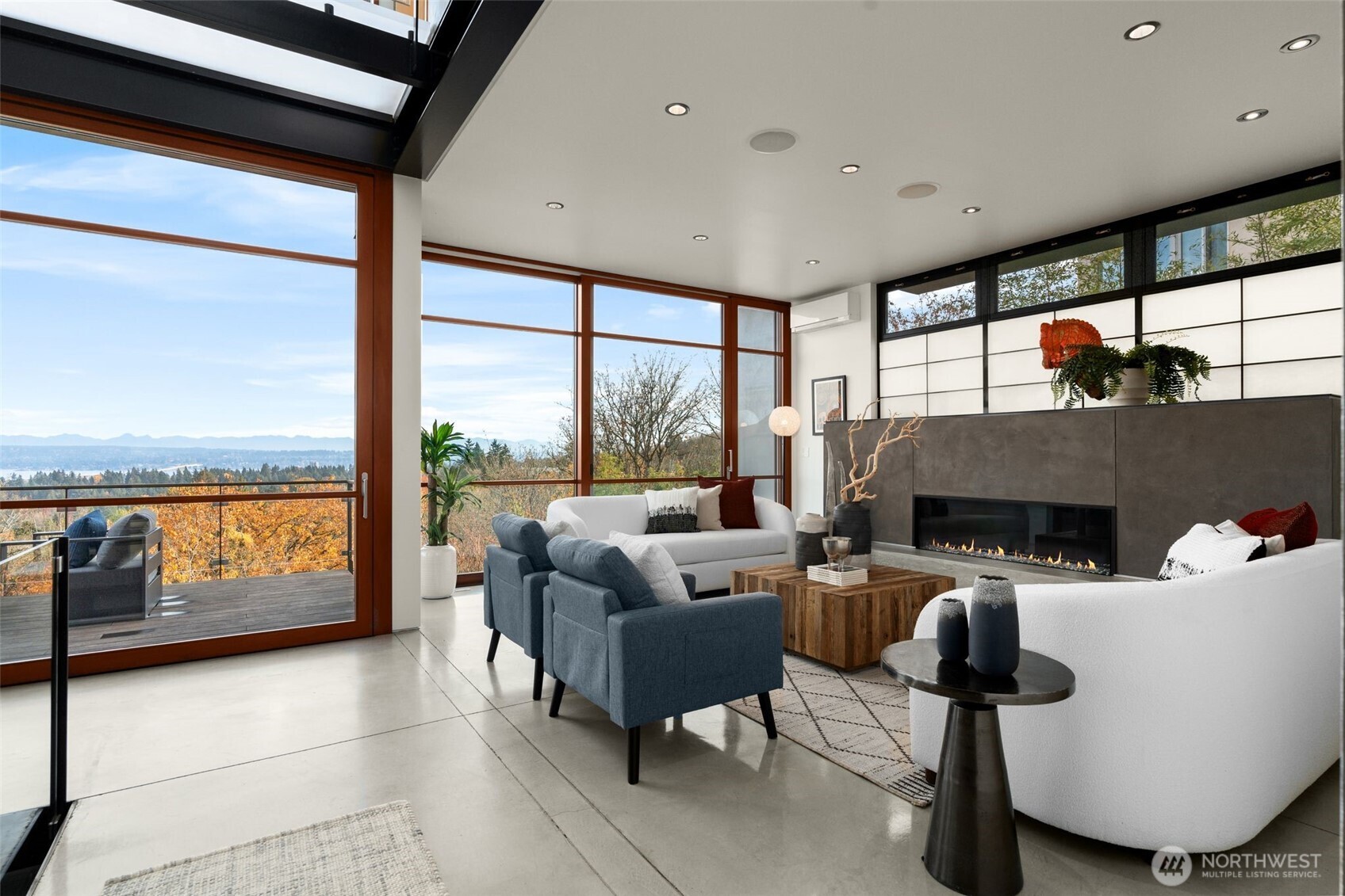 Look really closely and you can see Downtown Bellevue