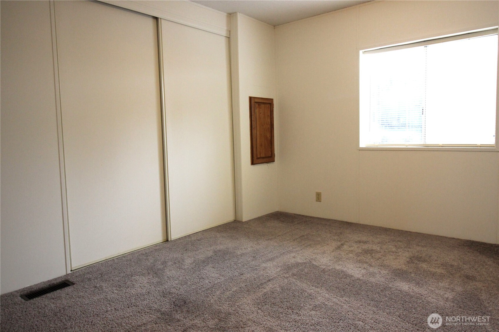 2nd bedroom or office with double doors.