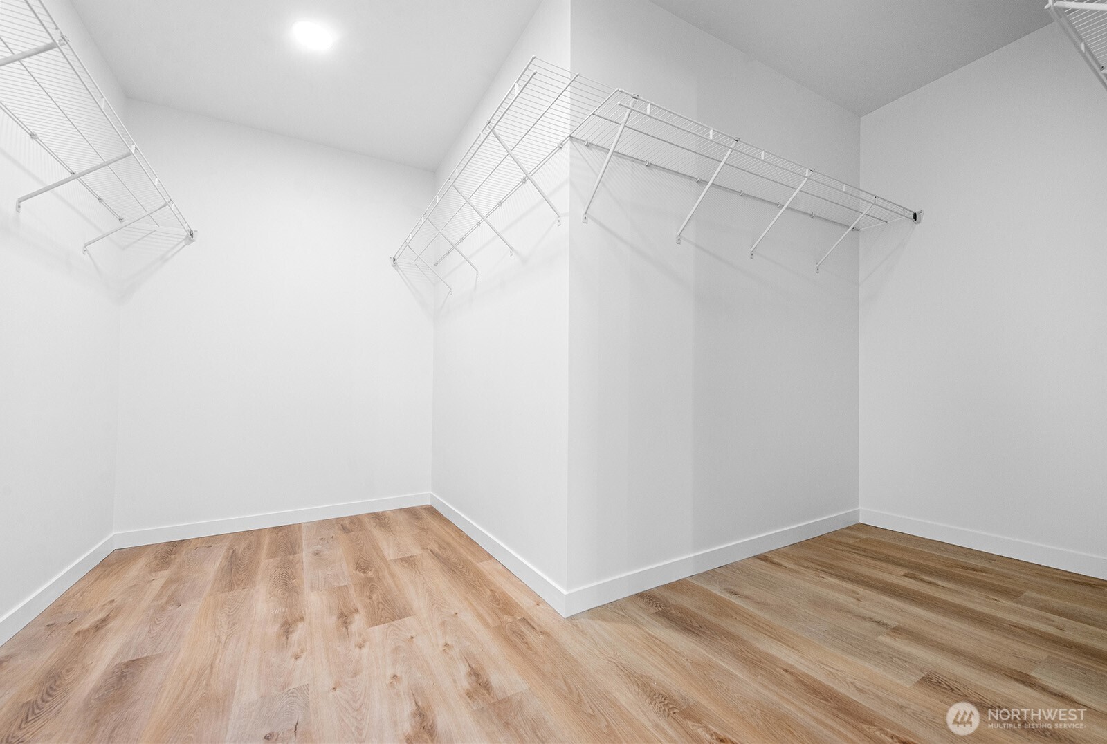 Huge walk-in primary closet