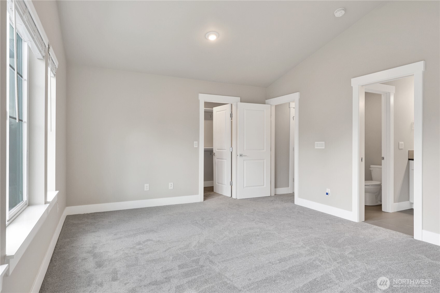 Primary walk in closet!