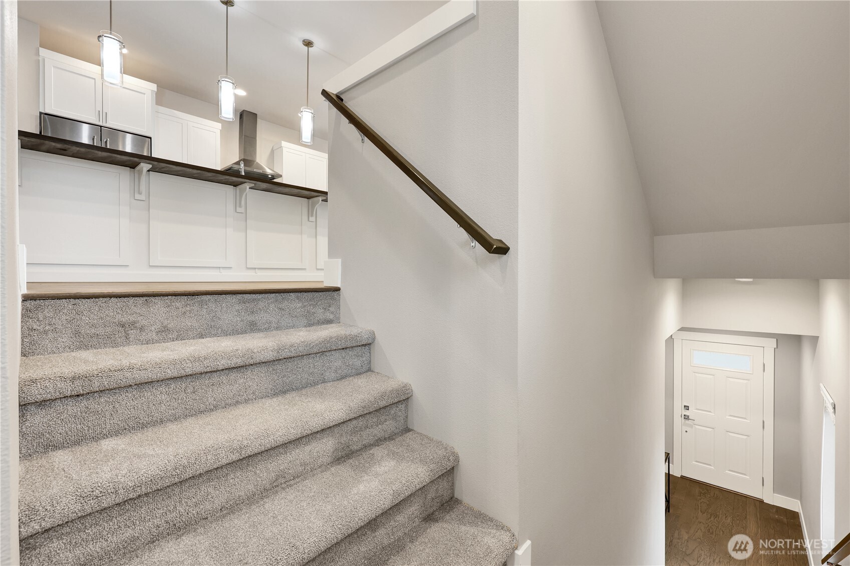 Huge kitchen with dining area.