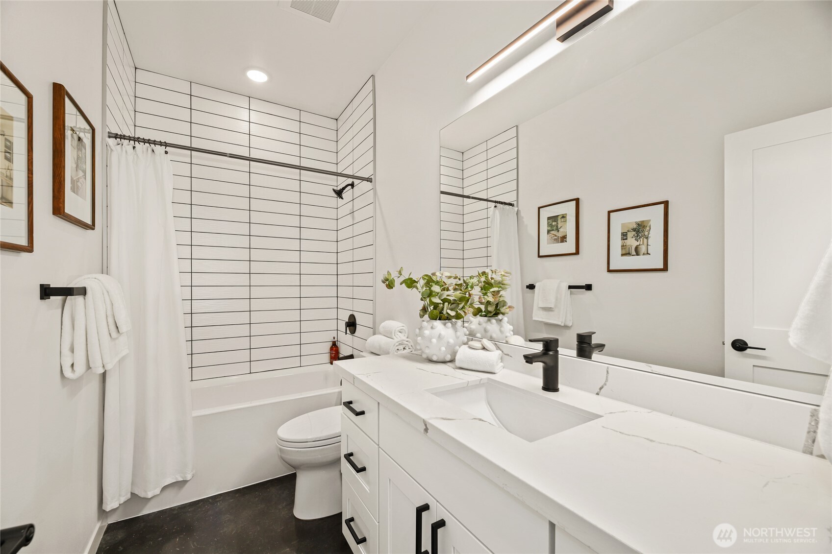 Home office or guest bedroom option on main floor.