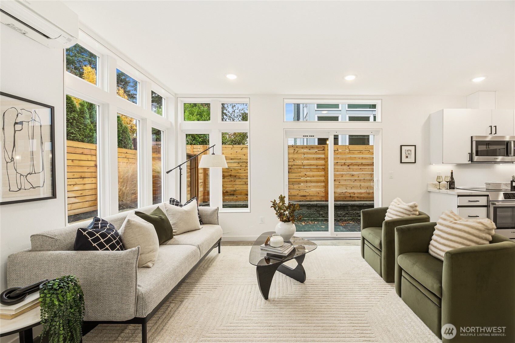 ADU with separate entrance.