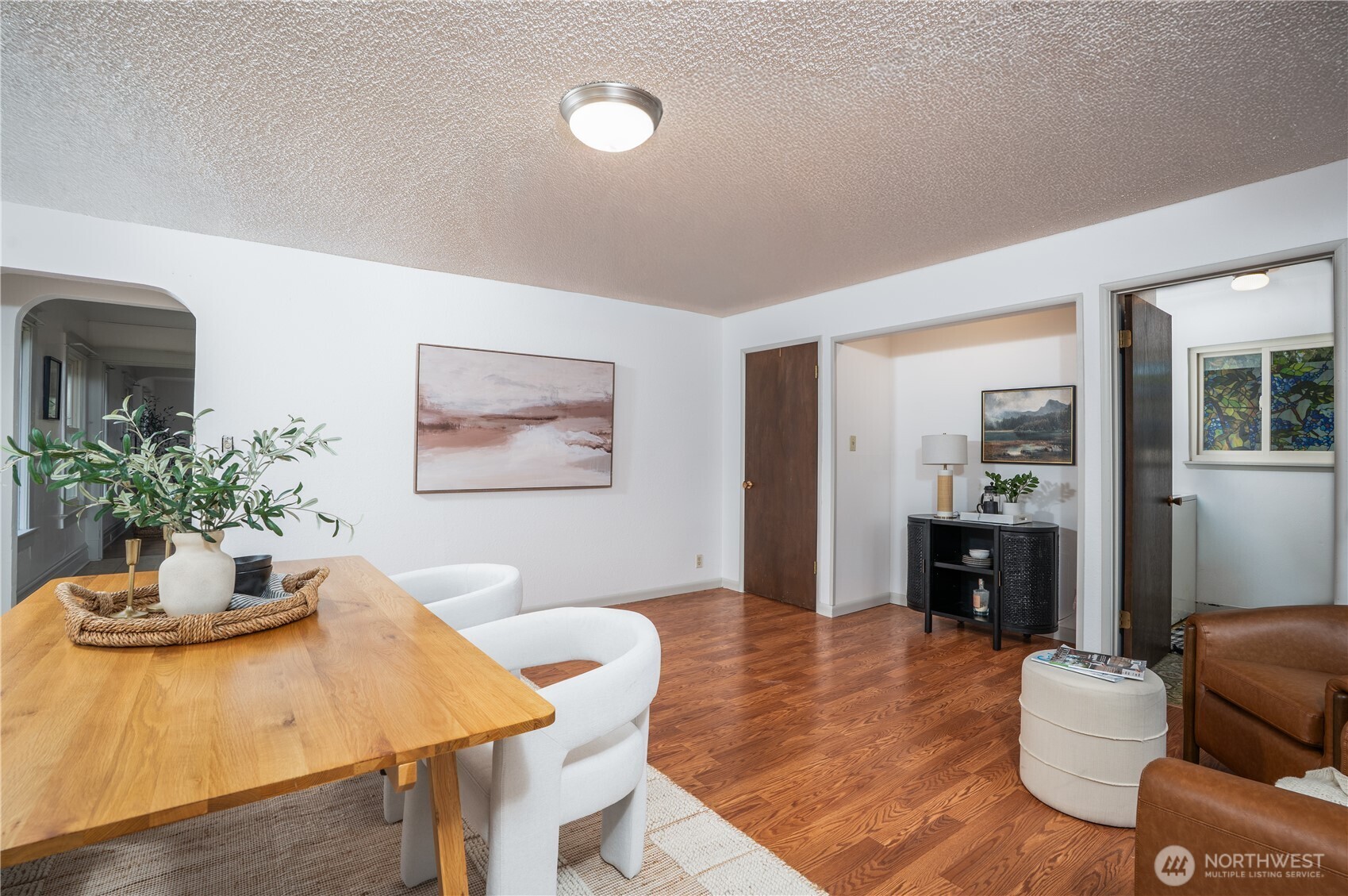 Laundry room to the right.