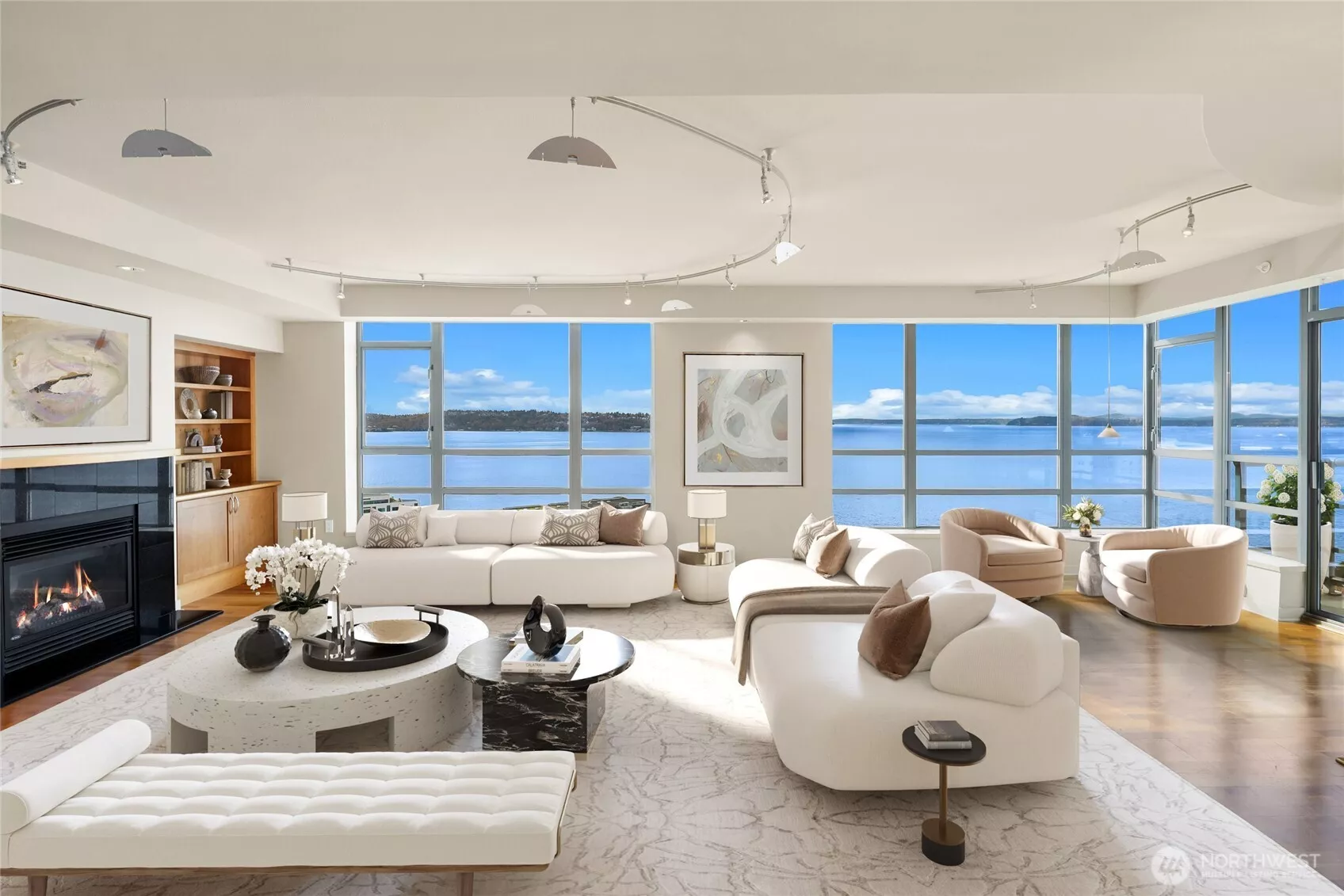 Virtually staged imagery