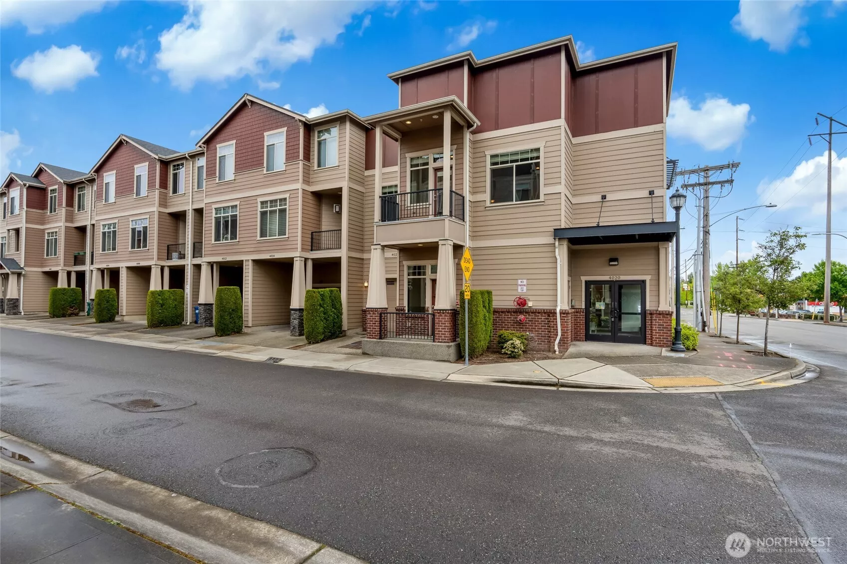 At the top of the stairs you will find an incredibly spacious living area. (Virtually staged)