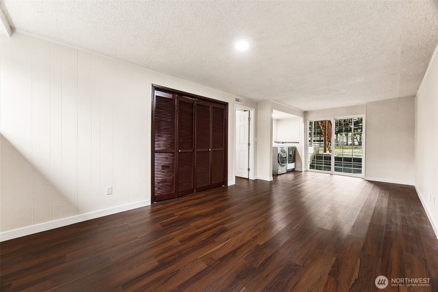 Deck off the dining and kitchen area.