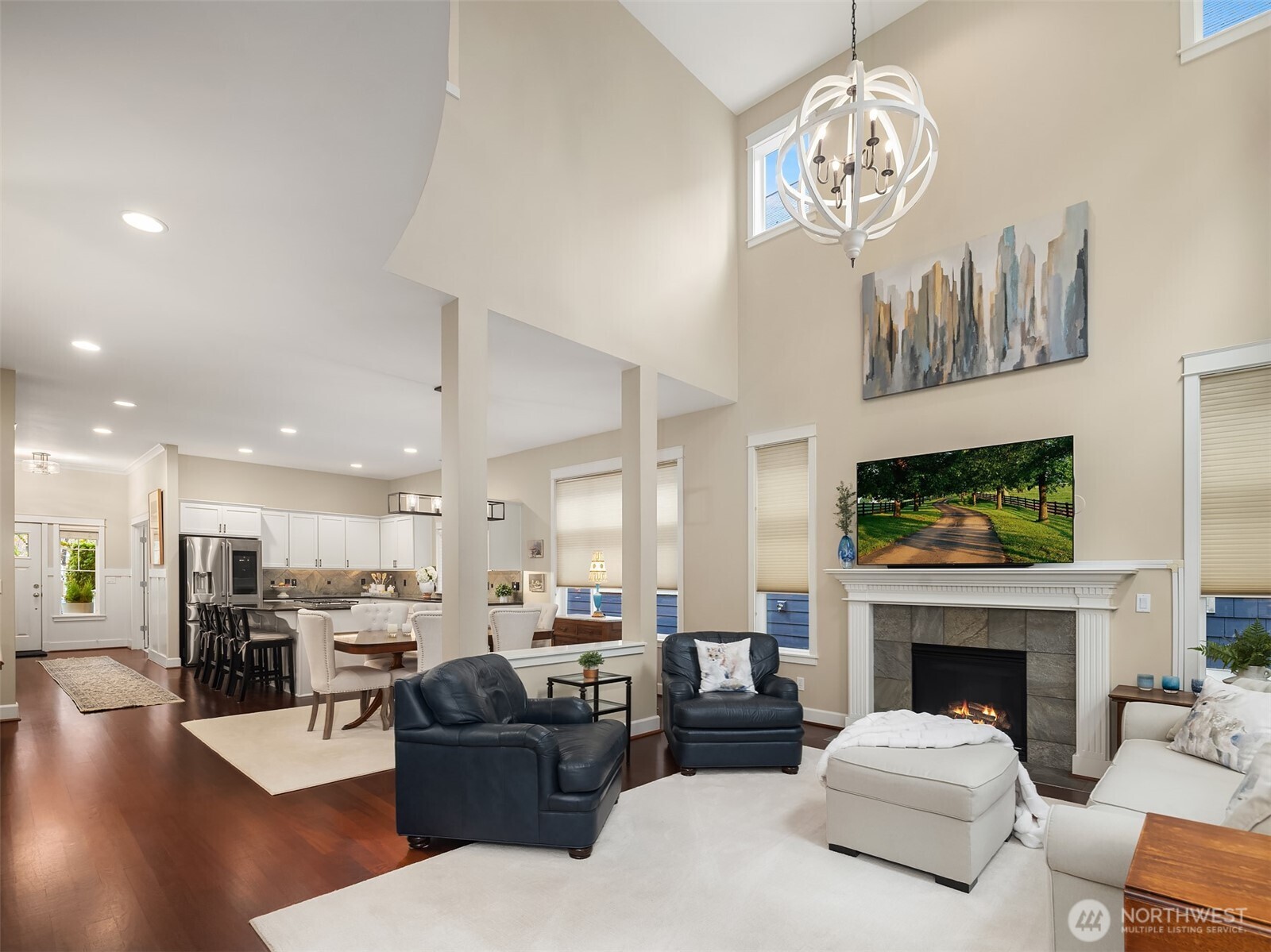 Entertain friends and enjoy the natural backdrop, fire or a show