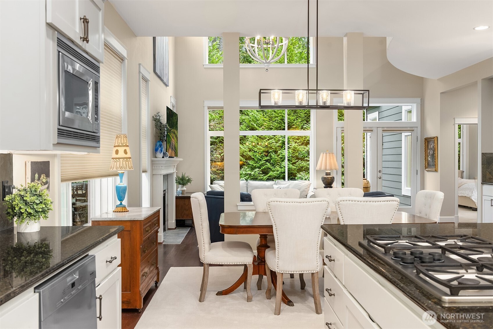 Cabinets and counters for everything