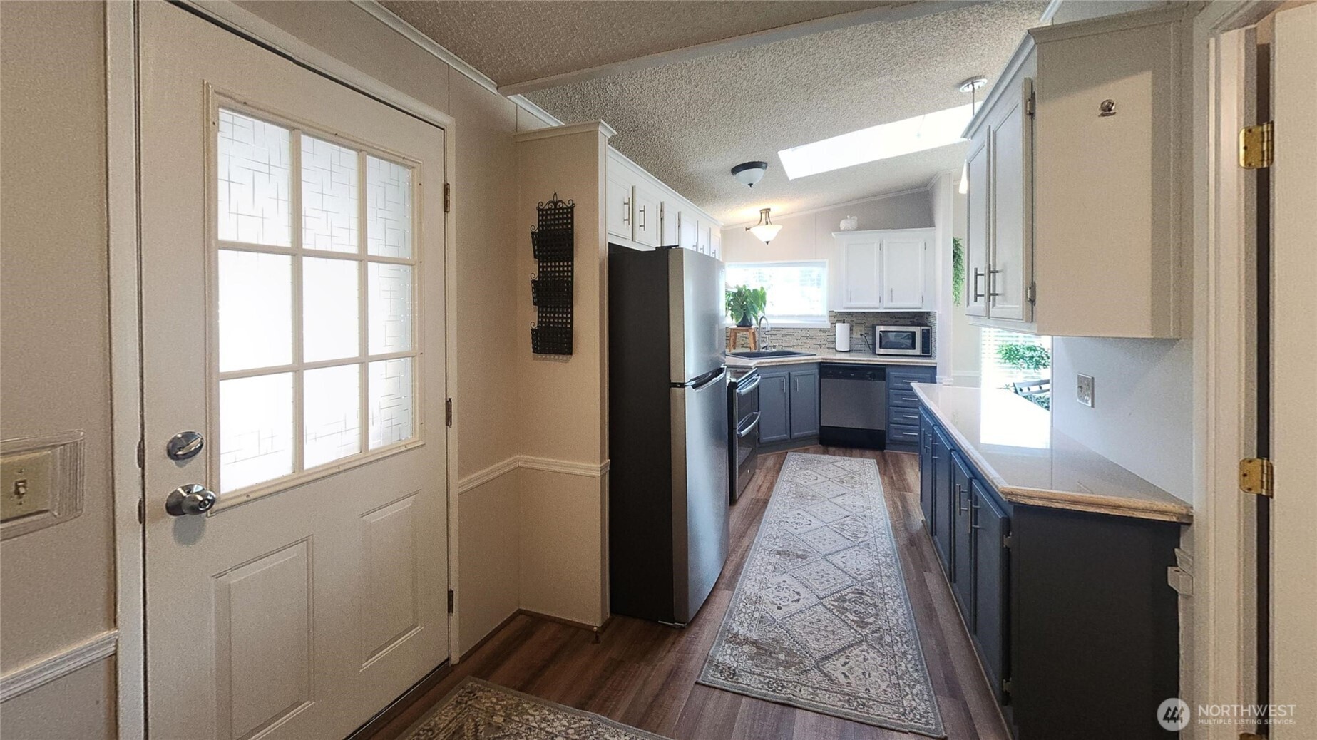 Kitchen from back entry