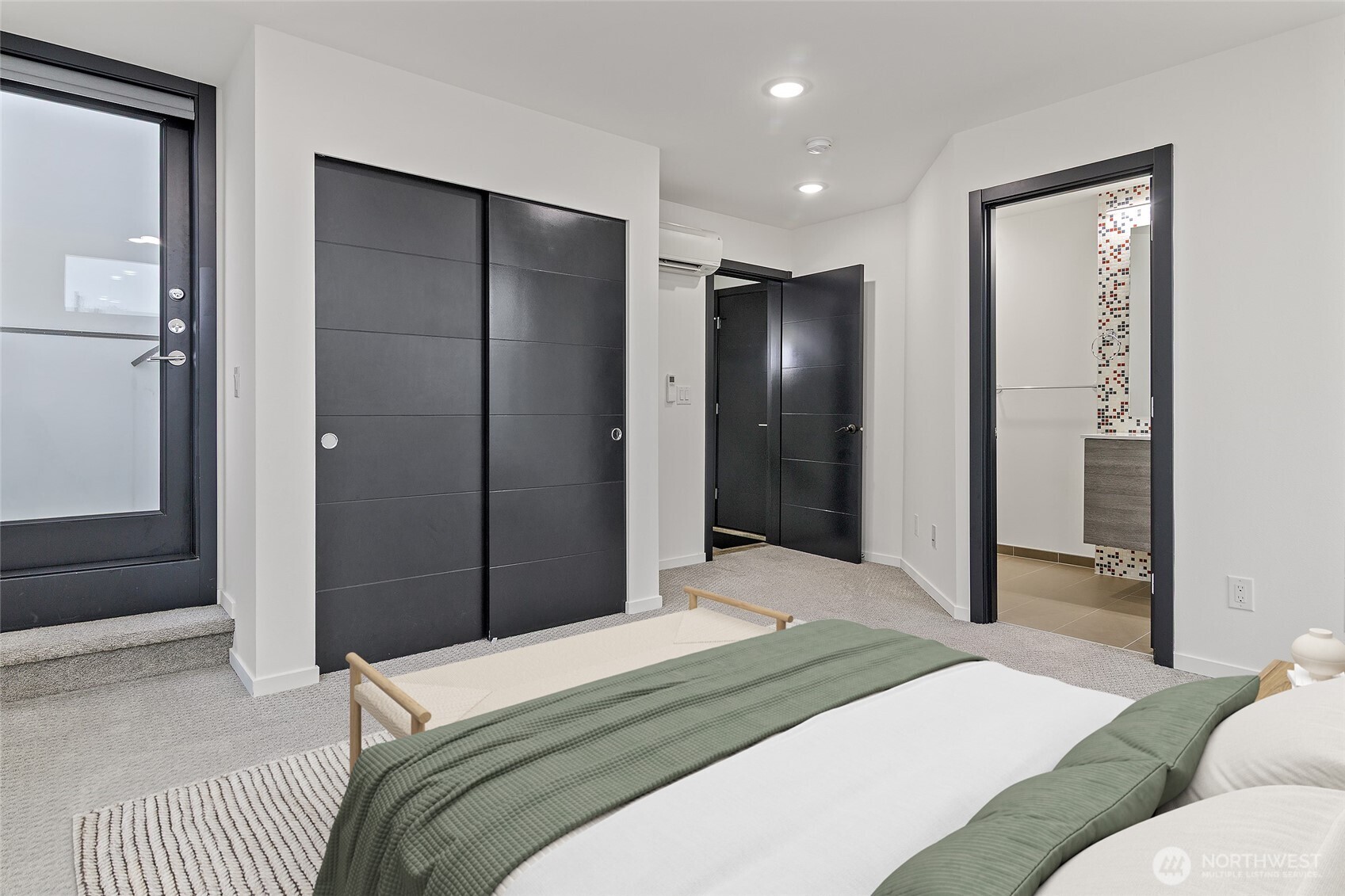 Access the rooftop deck from primary bedroom.