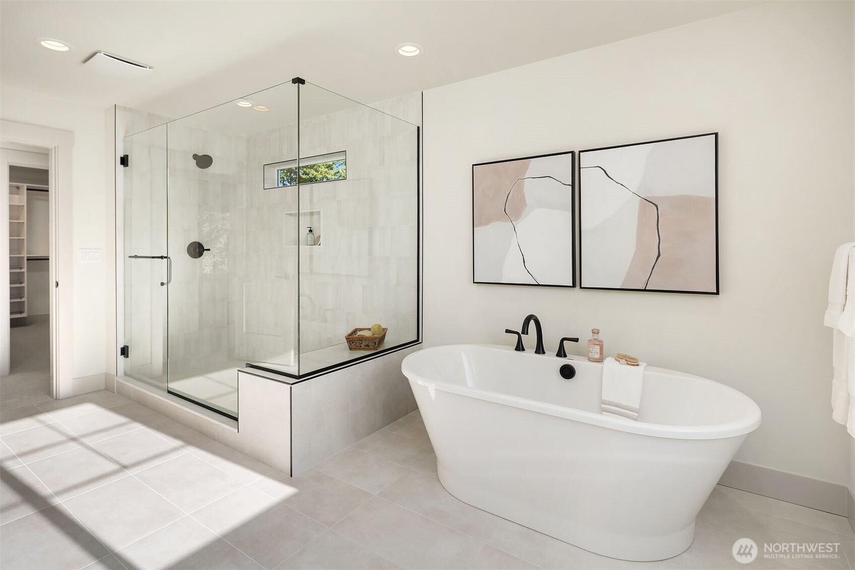 Reading Nook Outside the Primary Bedroom