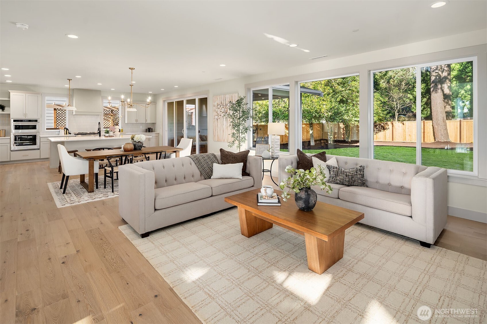 Duel KitchenAid Ovens and Gas Range