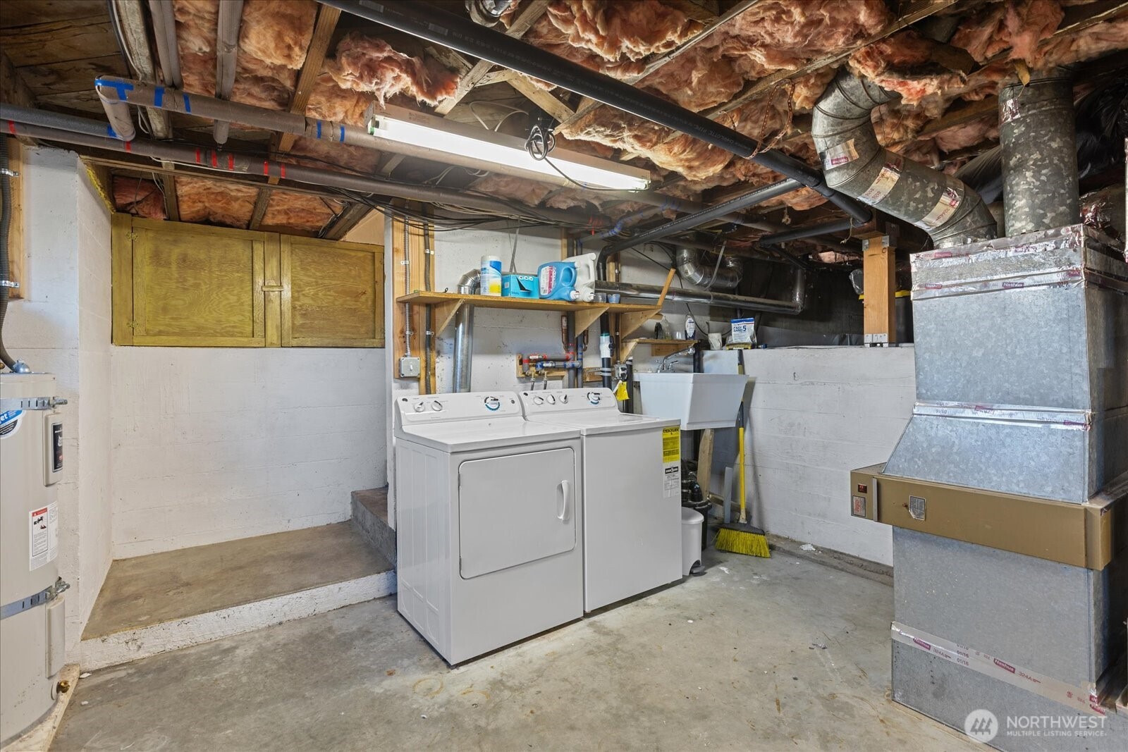Mud room off back of house