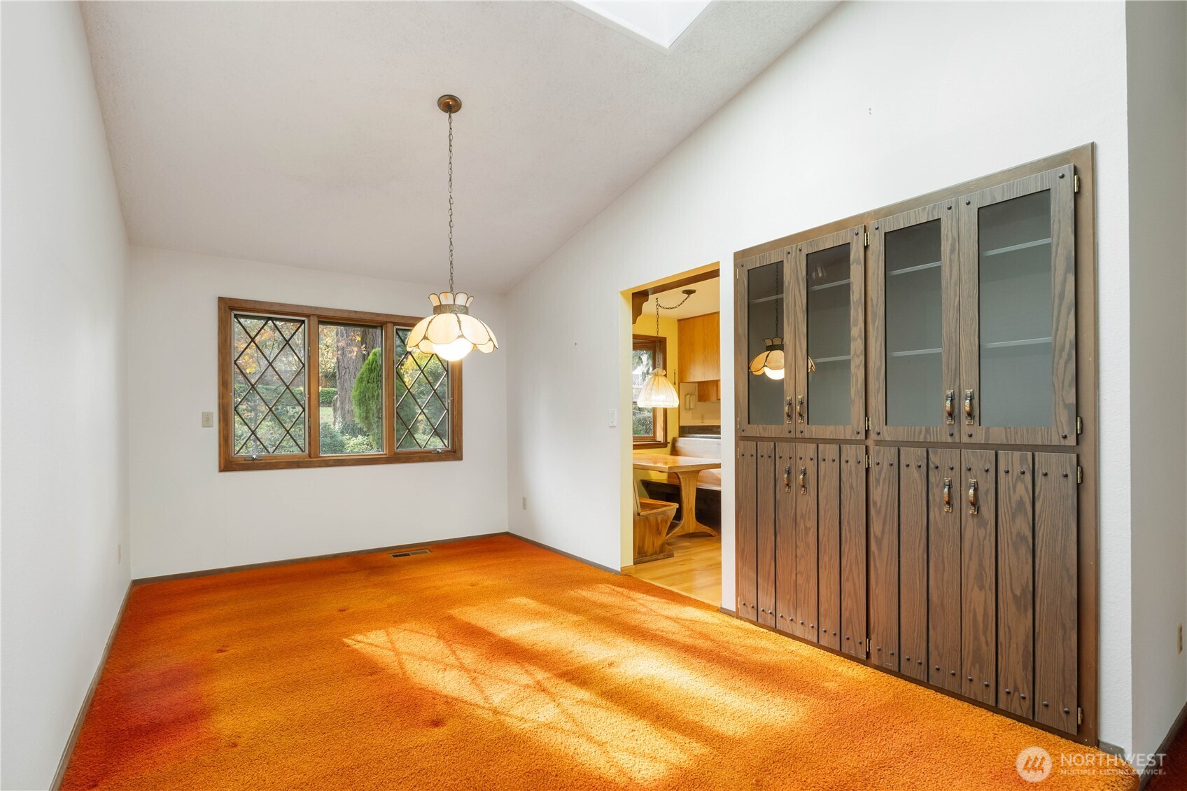 Un-staged Dining room on main level