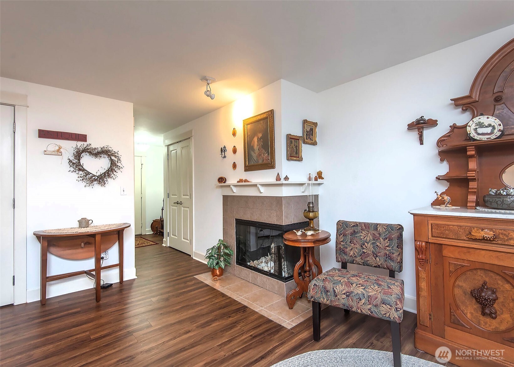 Beautiful LVP flooring throughout this light filled condominium.