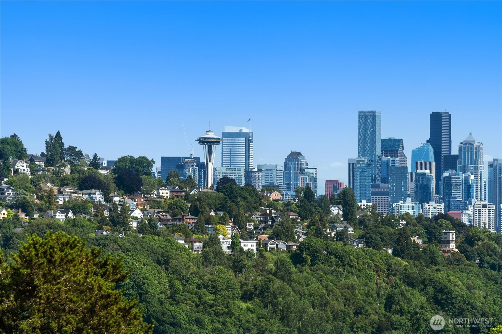 Example of the fantastic Seattle skyline views.