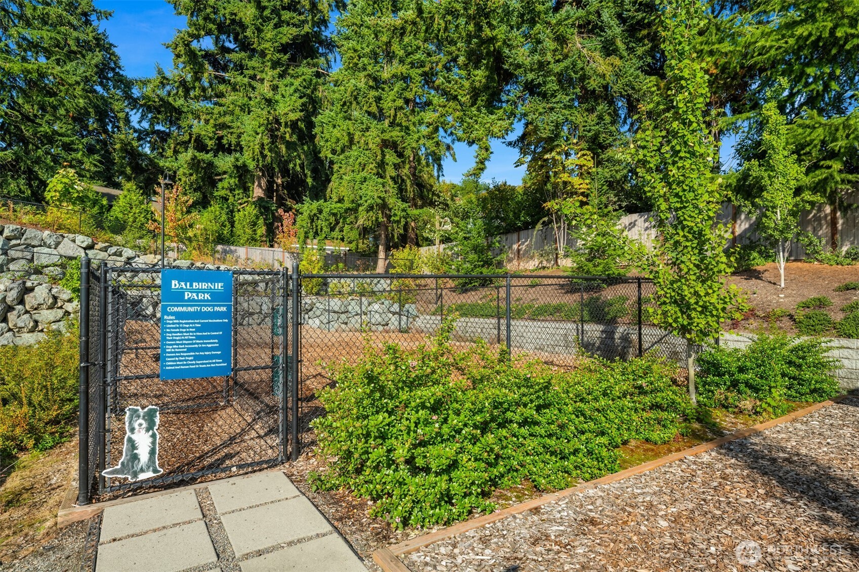 Fully fenced park for our furry friends!