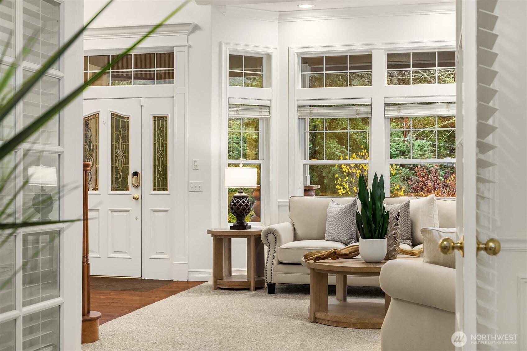 New carpets, new paint, newly refinished real hardwoods and stair railings. Neat as a pin!