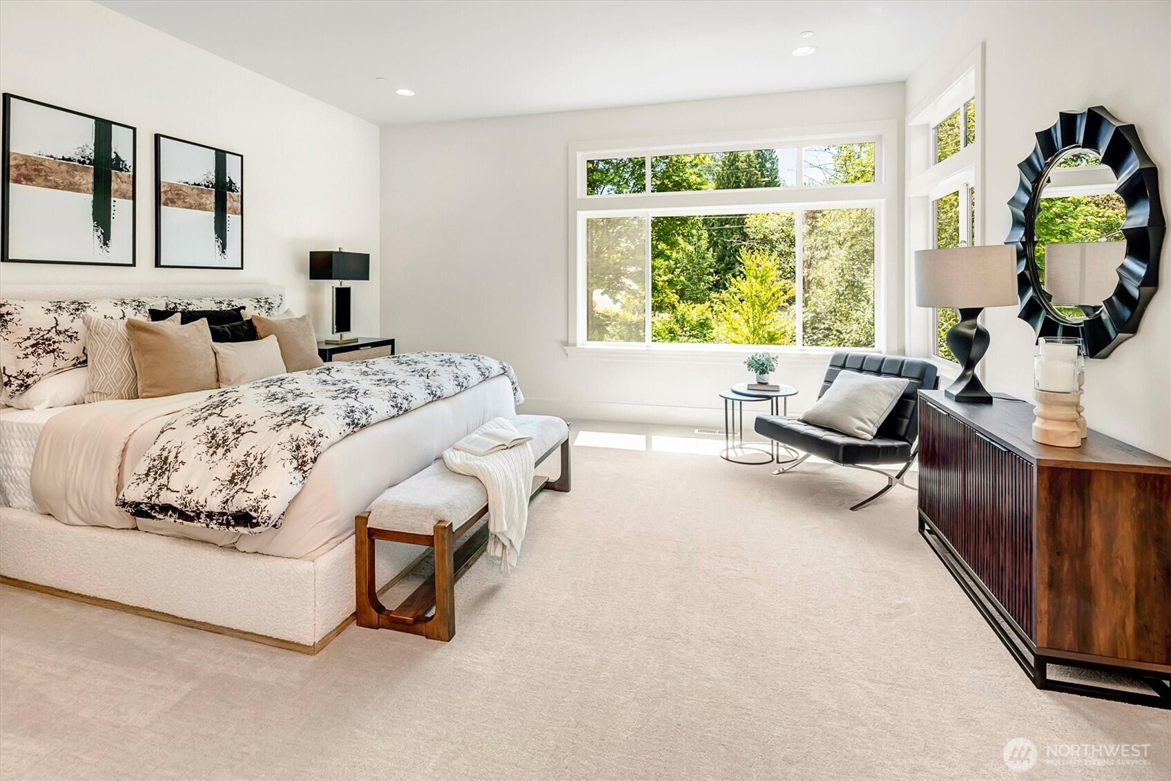 Photos are of a model home