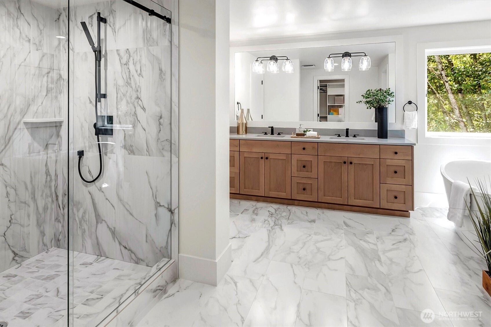 Photos are of a model home