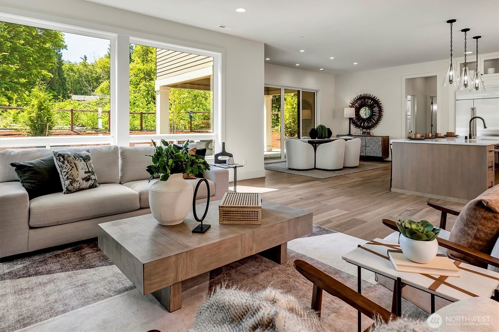 Photos are of a model home