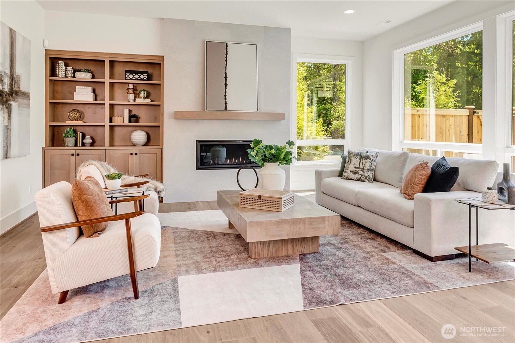 Photos are of a model home