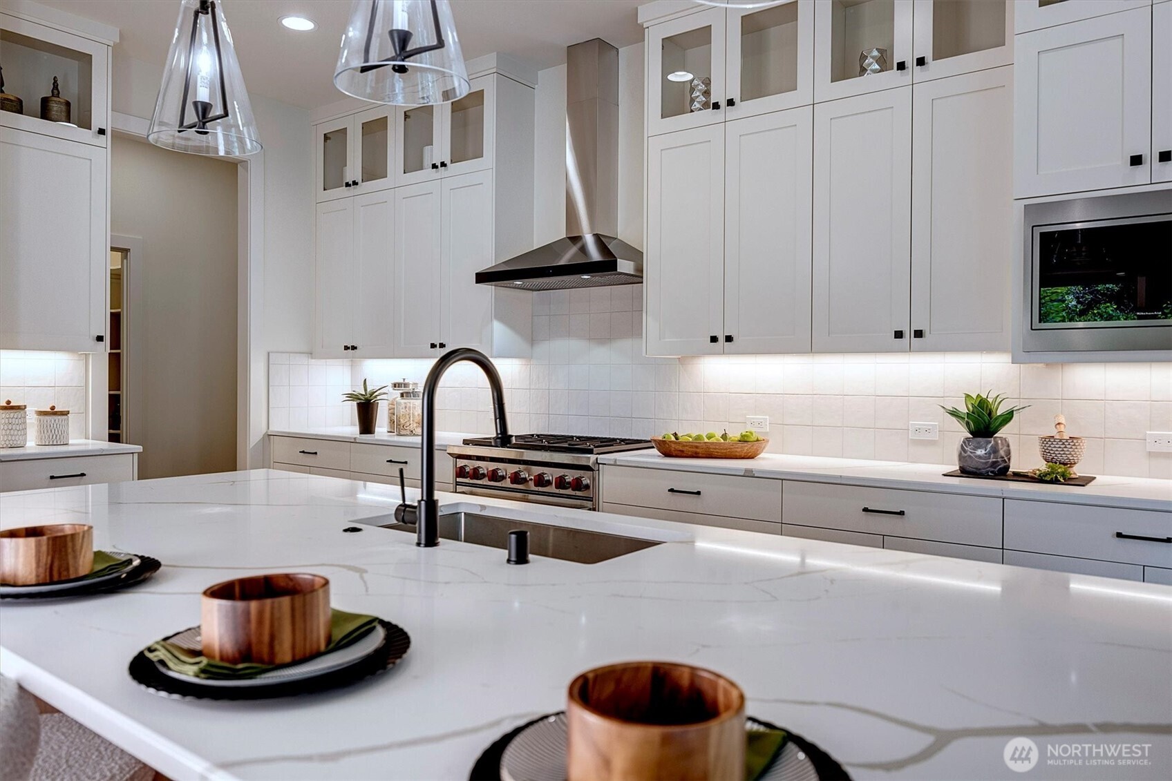 Photos are of a model home