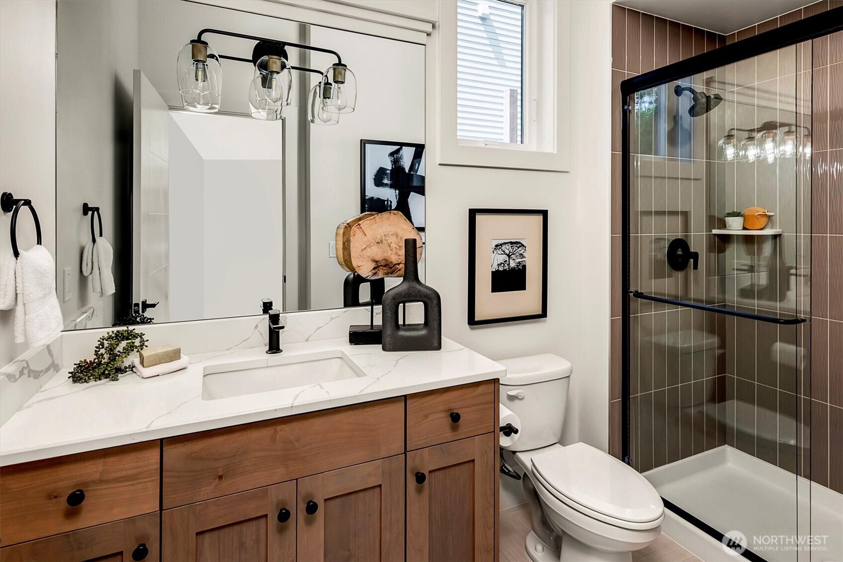 Photos are of a model home