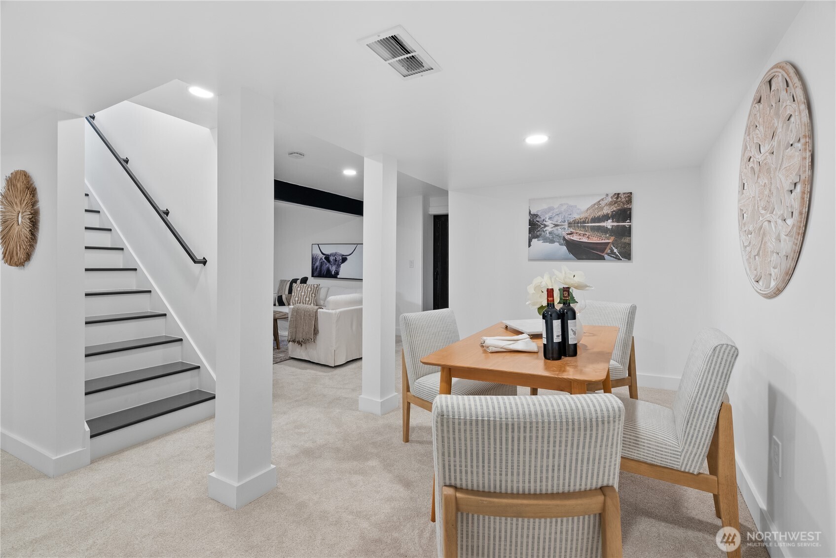 Garden level entertaining