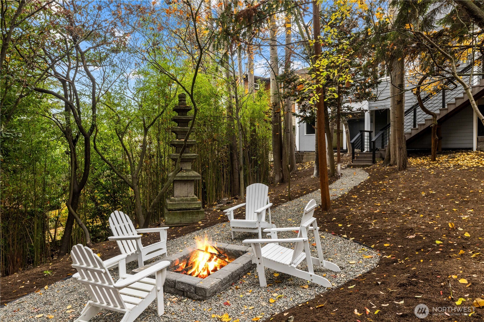 Laundry room with plenty of space including a walk in (not shown)