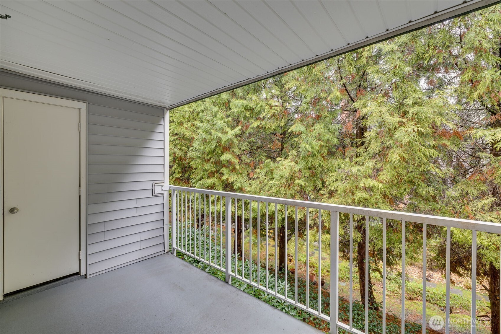 deck with storage closet