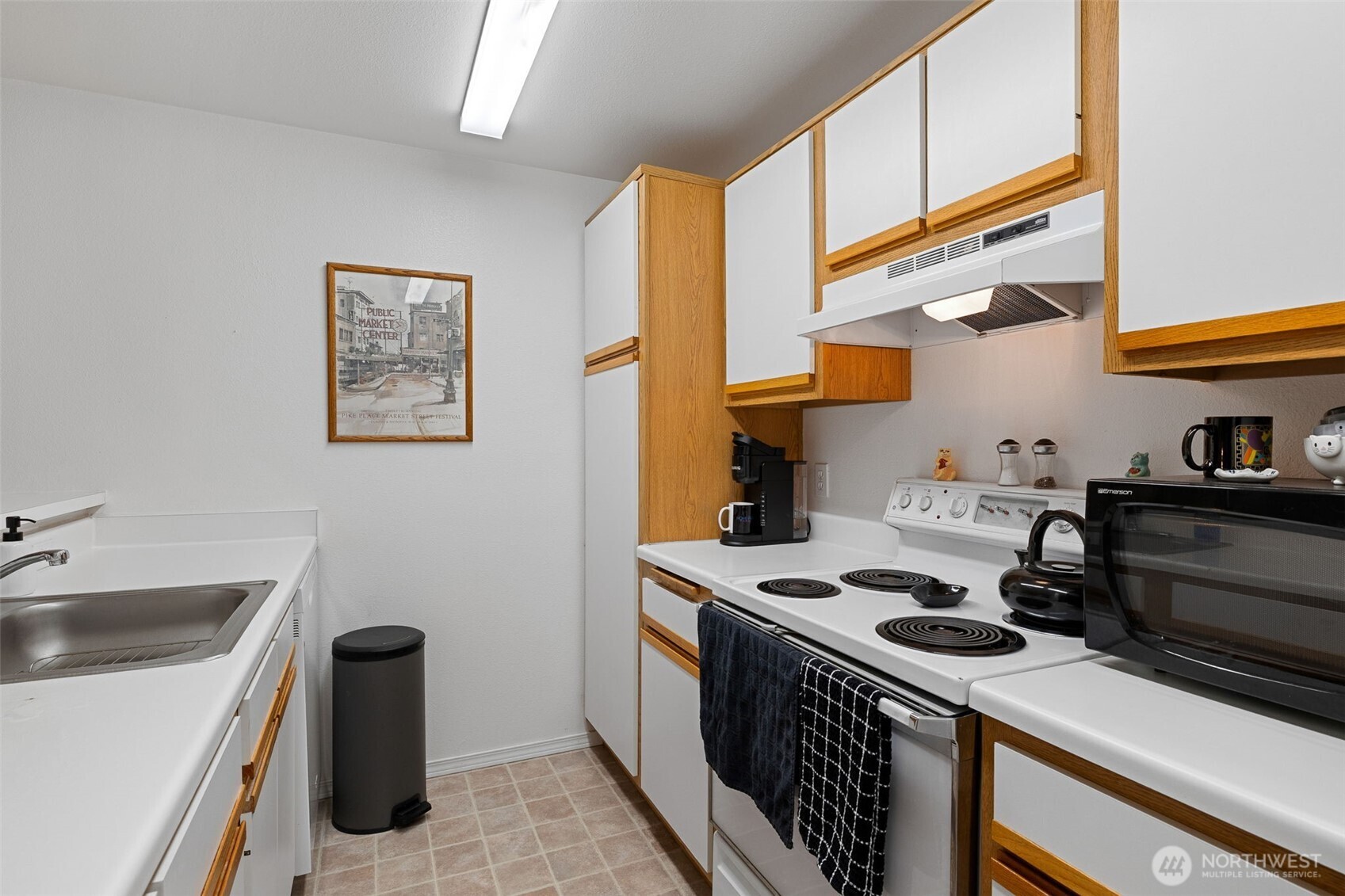 Kitchen with a pantry
