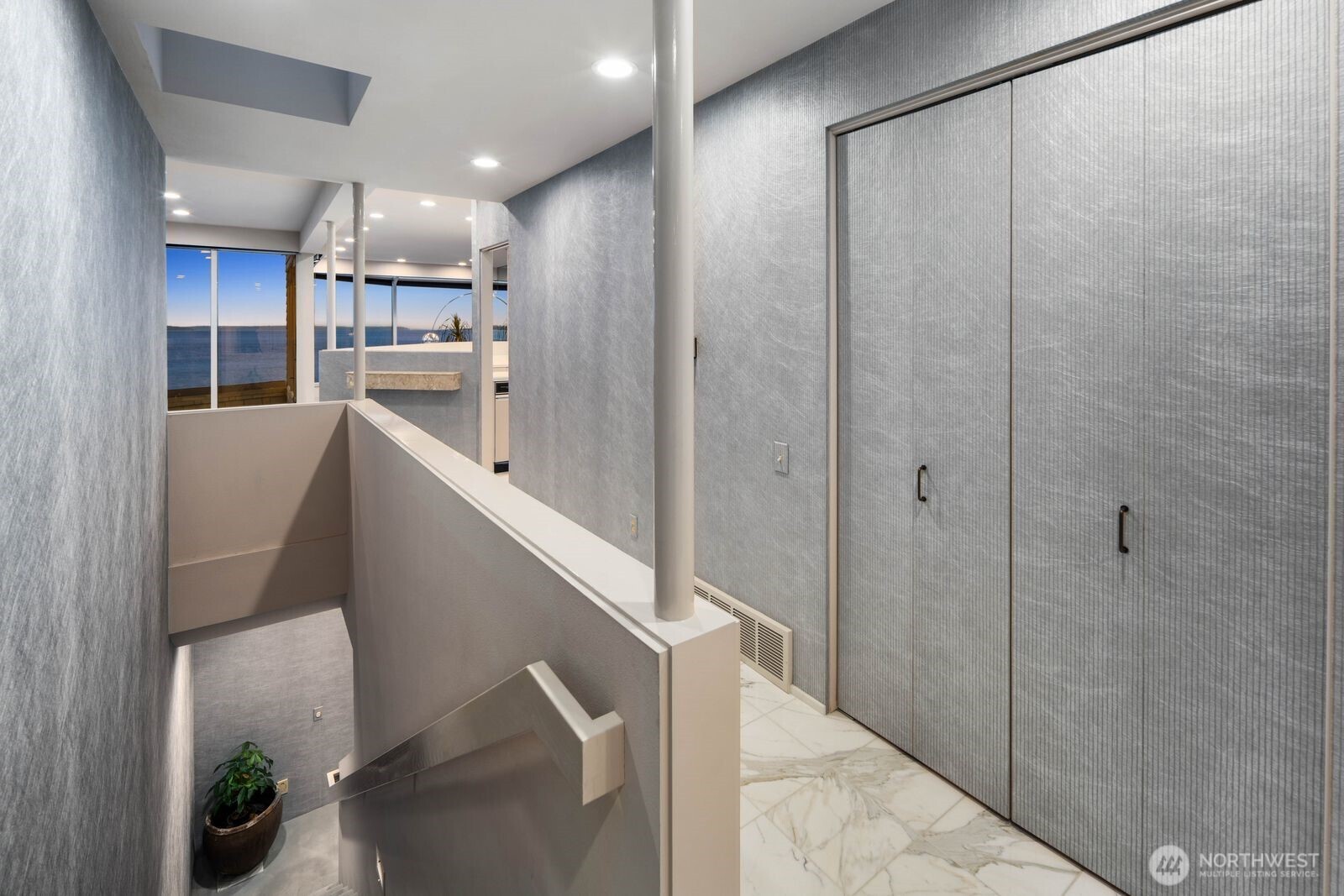 Downstairs has primary suite and third bedroom