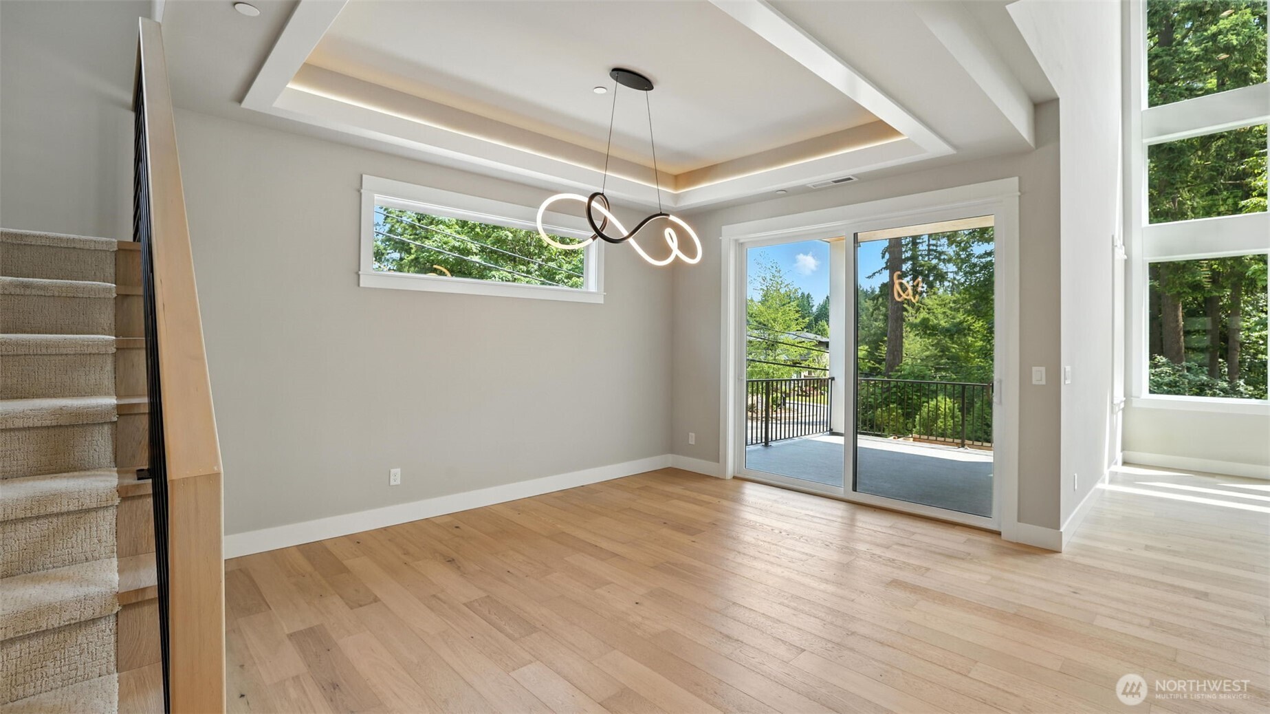 Dine in, or eat out...on the covered deck!