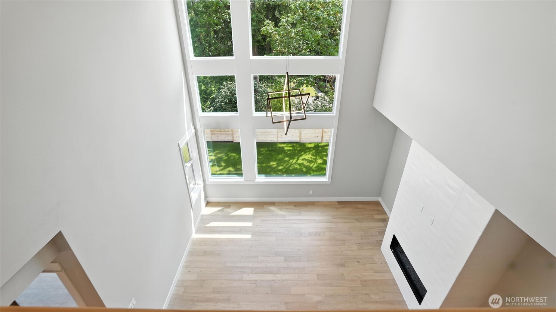 View from the Upper Level shows how expansive the Great Room is!