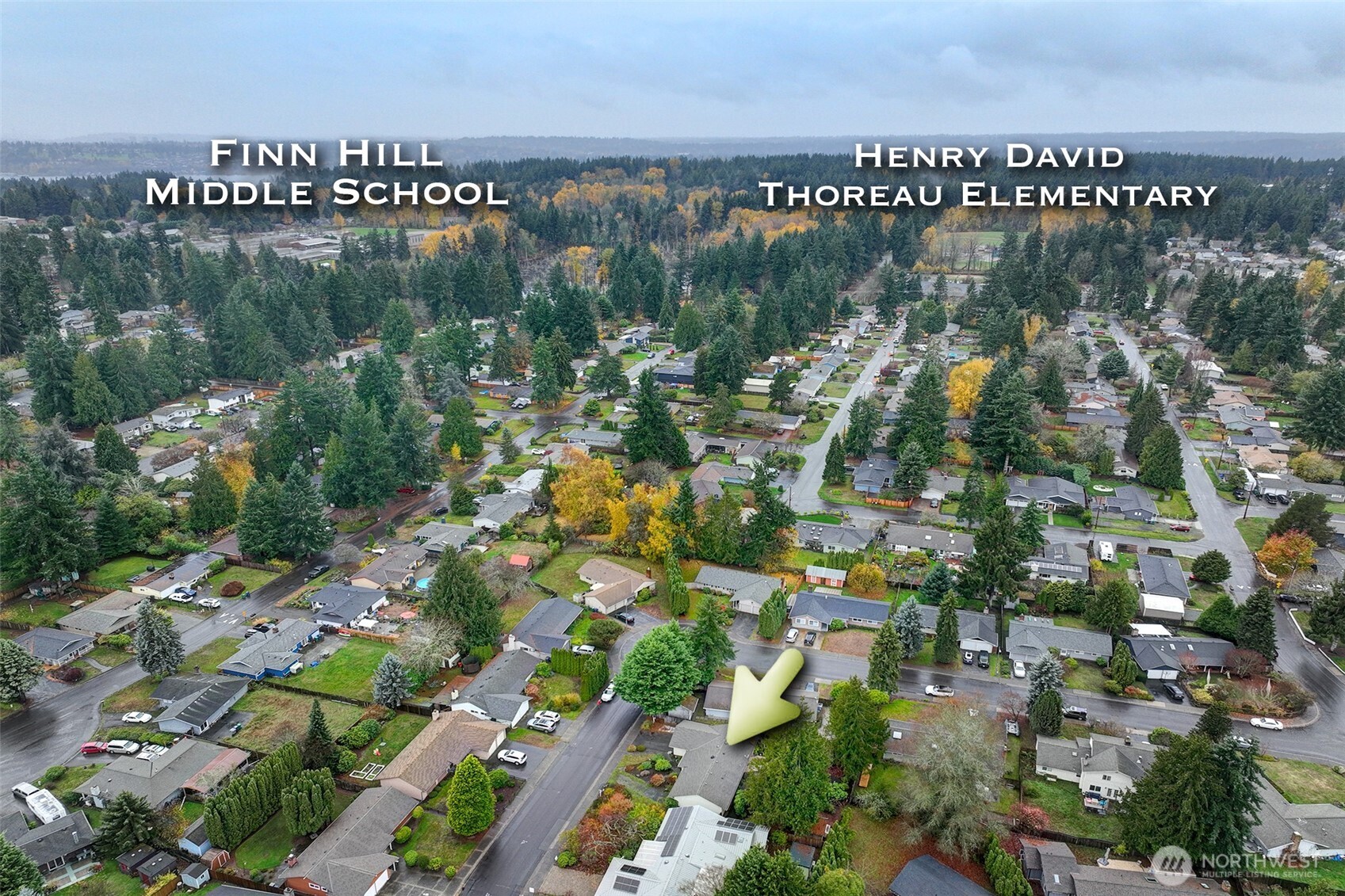 Coveted Lake Washington School District schools nearby.